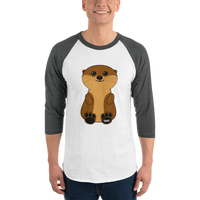 Otter SVR 3/4 sleeve raglan shirt