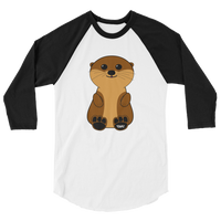 Otter SVR 3/4 sleeve raglan shirt