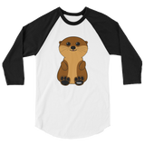 Otter SVR 3/4 sleeve raglan shirt