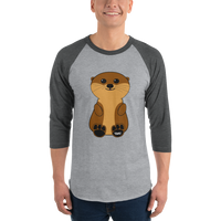 Otter SVR 3/4 sleeve raglan shirt