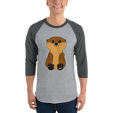 Otter SVR 3/4 sleeve raglan shirt