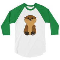 Otter SVR 3/4 sleeve raglan shirt