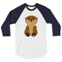 Otter SVR 3/4 sleeve raglan shirt