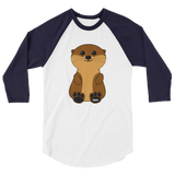 Otter SVR 3/4 sleeve raglan shirt