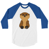 Otter SVR 3/4 sleeve raglan shirt