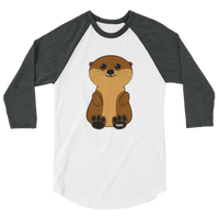 Otter SVR 3/4 sleeve raglan shirt