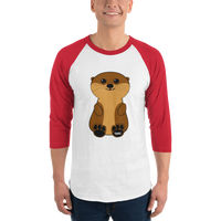 Otter SVR 3/4 sleeve raglan shirt