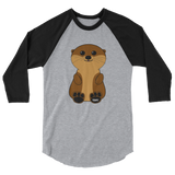 Otter SVR 3/4 sleeve raglan shirt