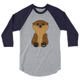 Otter SVR 3/4 sleeve raglan shirt