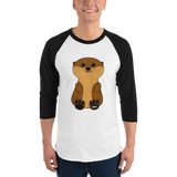 Otter SVR 3/4 sleeve raglan shirt