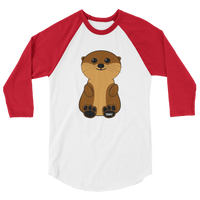 Otter SVR 3/4 sleeve raglan shirt