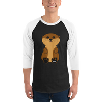 Otter SVR 3/4 sleeve raglan shirt