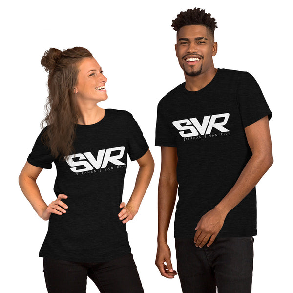 SVR white Logo _ Short-Sleeve Unisex T-Shirt